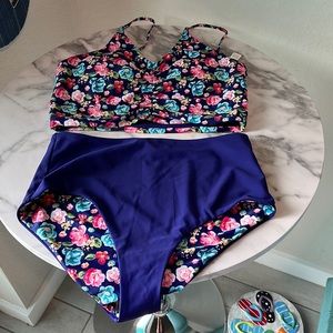 Ladies brand new bathing suit large